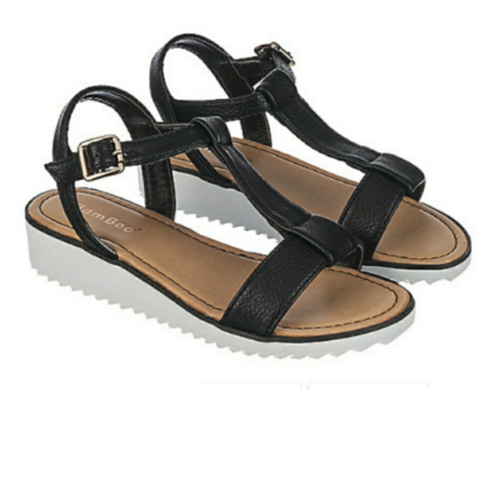 Girl's Low Wedge Heel lightweight material